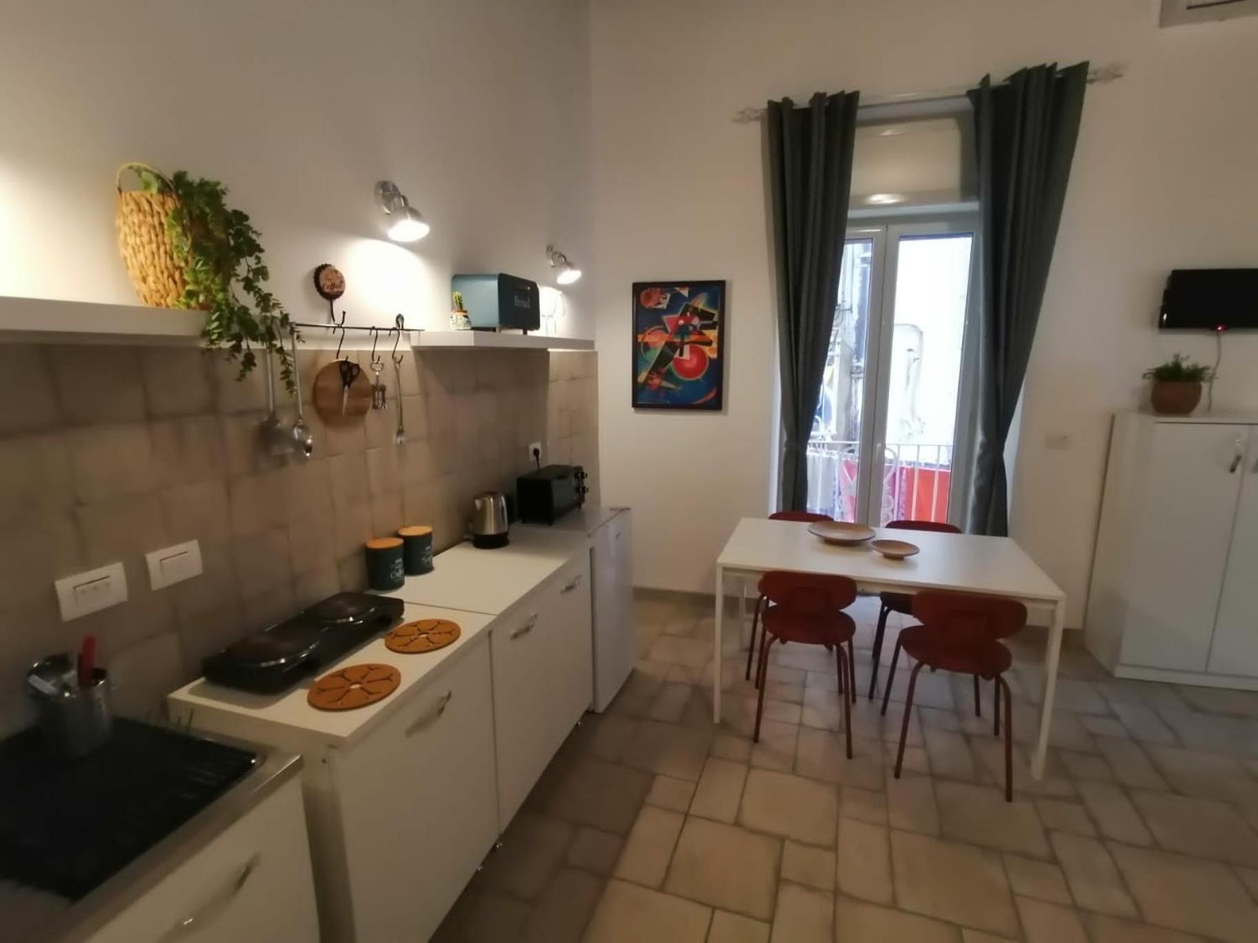 Ferienwohnung Il Vicoletto Sul Castello Neapel Exterior foto